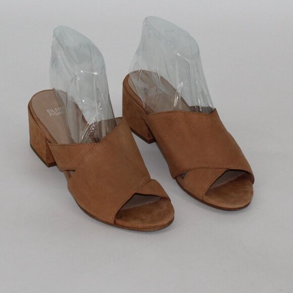 Eileen Fisher Tan Sandals Size 8 - Picture 3 of 6